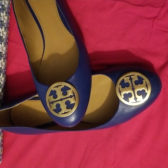 Tori burch blue shoes - Picture 2 of 8